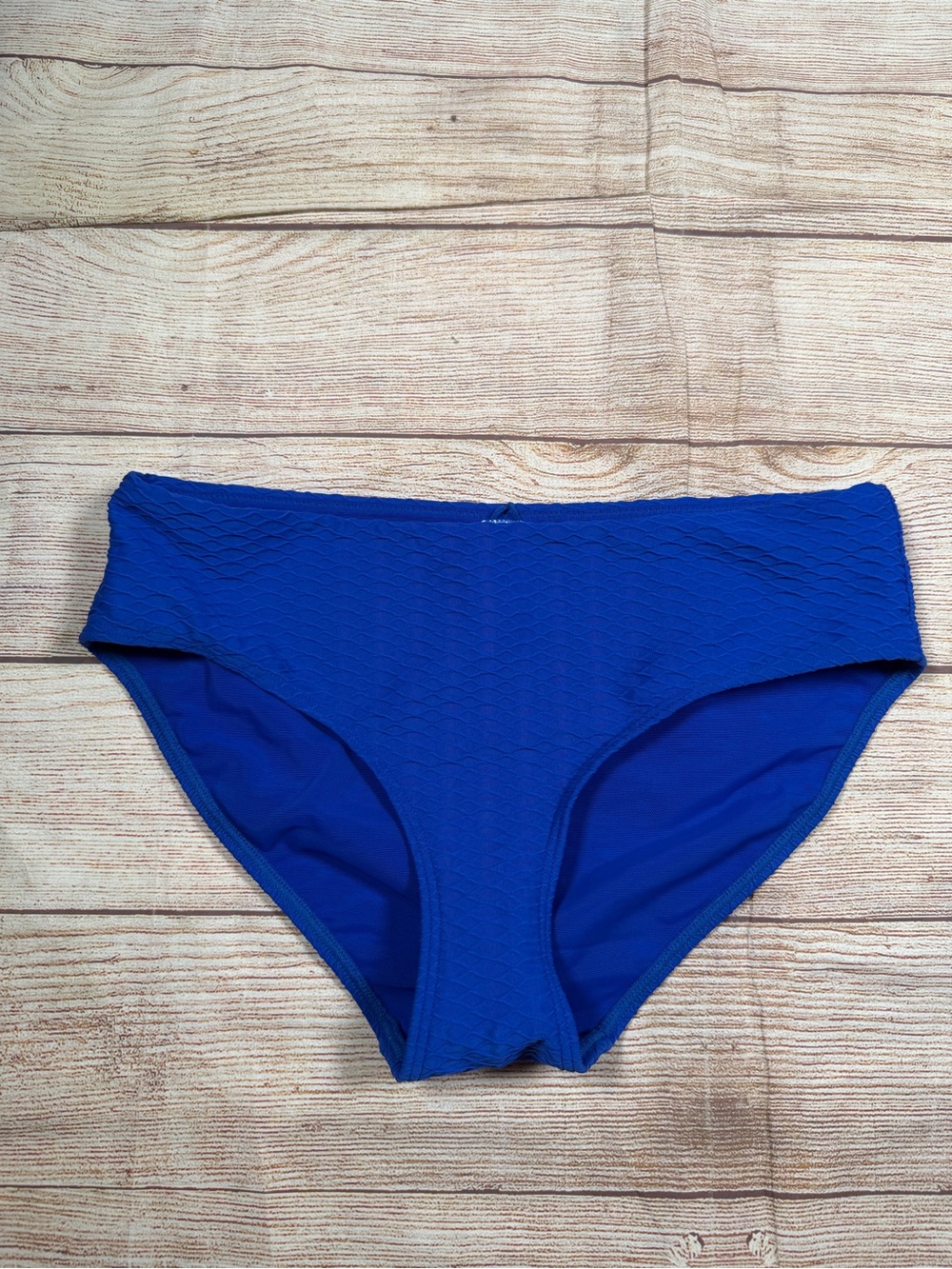 NWOT Sea Level‎ Australia Women's Textured Bikini Bottoms in Royal Blue